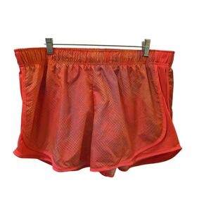 Nike Tempo Dri-FIT Womens XL Orange Pink Snakeskin Running Shorts IB8842-675 NWT